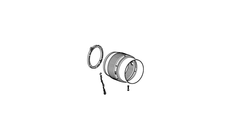 PTO Cone c/w Bearing rings, screw & chain set fot T60 shaft
