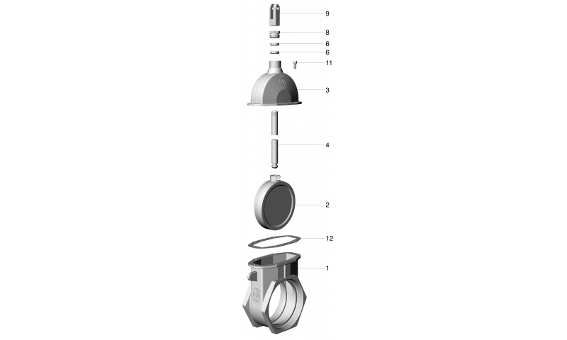 5” Brass Rod for ART 6 valve