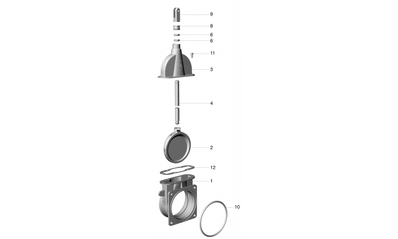 5” Light Duty Bell Housing ART 7 valve