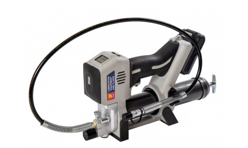 Battery-Operated Grease Gun 20V with Digital Meter