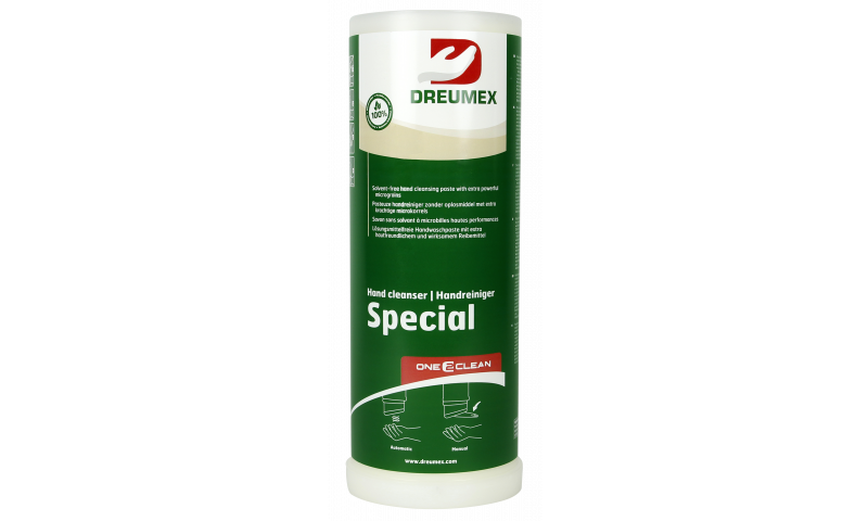 DREUMEX SPECIAL HAND CLEANER 4 X 2.8KG CARTON ONE2 CLEAN CARTRIDGE