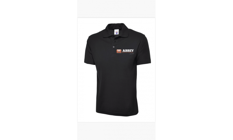 Abbey Polo Shirt Black size medium